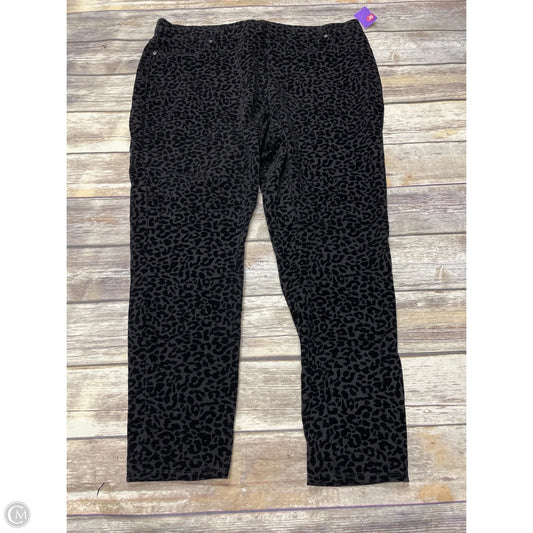 Pants Leggings By Terra & Sky In Black, Size: 2x