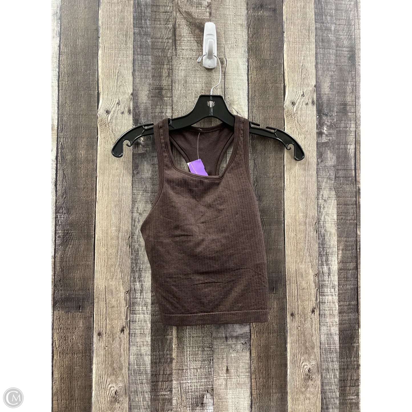 Athletic Tank Top By Lululemon In Brown, Size: S