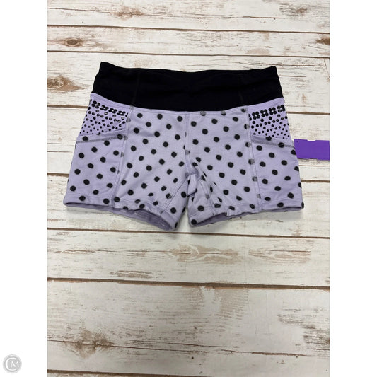 Athletic Shorts By Lululemon In Purple, Size: 4