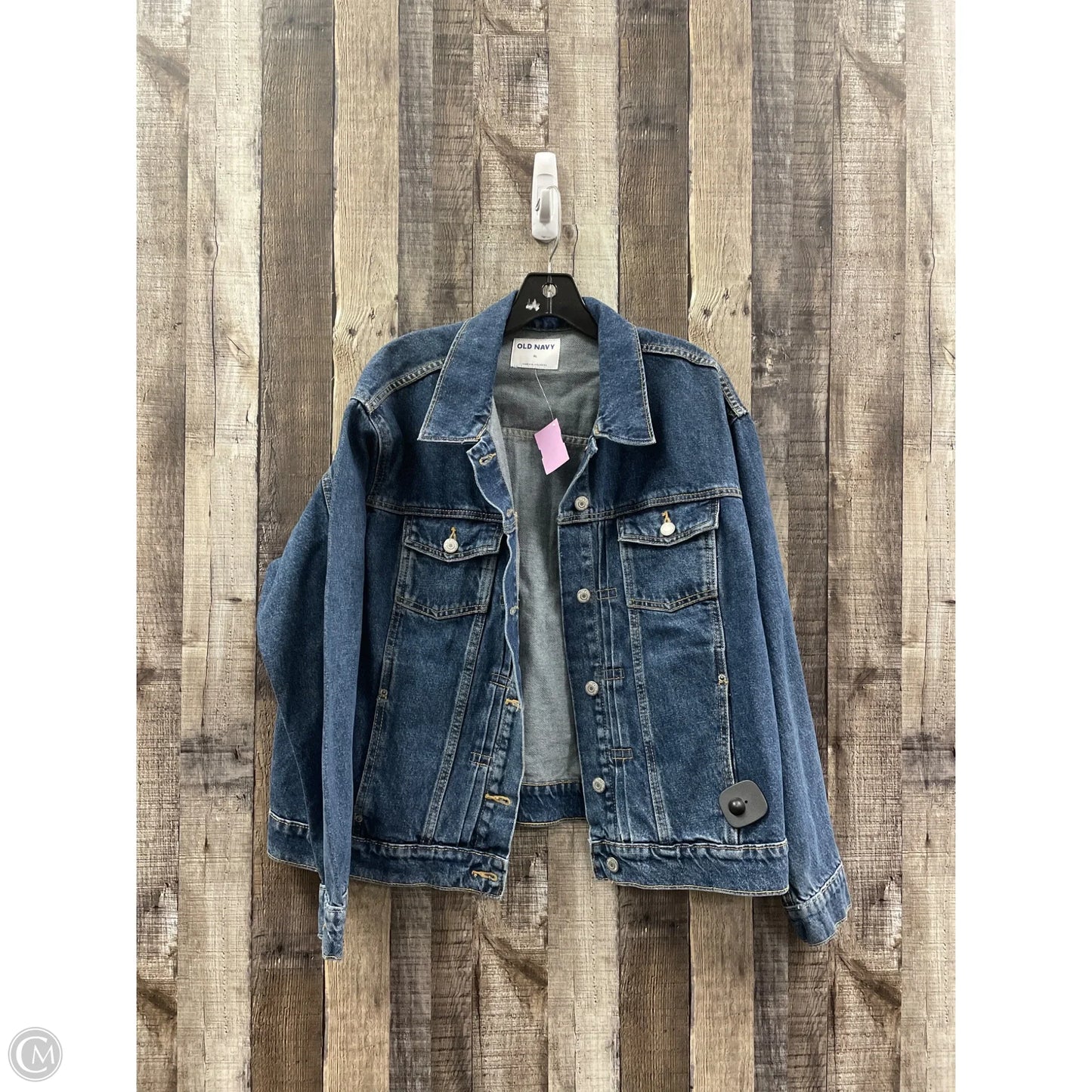 Jacket Denim By Old Navy In Blue, Size: Xl