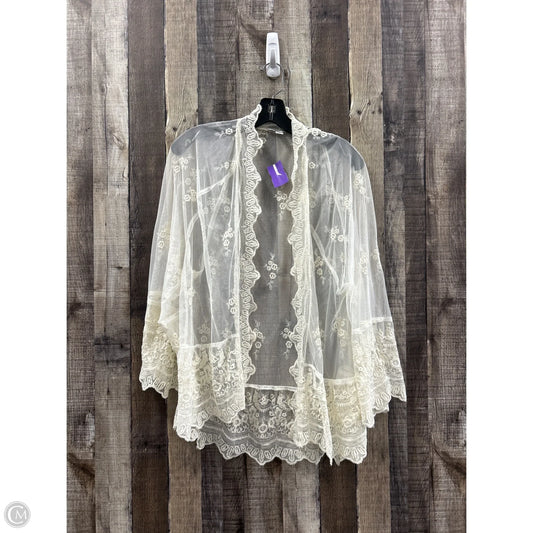 Kimono By American Eagle In White, Size: L