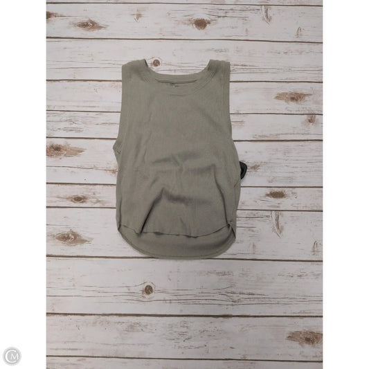 Top Sleeveless Basic By American Eagle In Green, Size: L