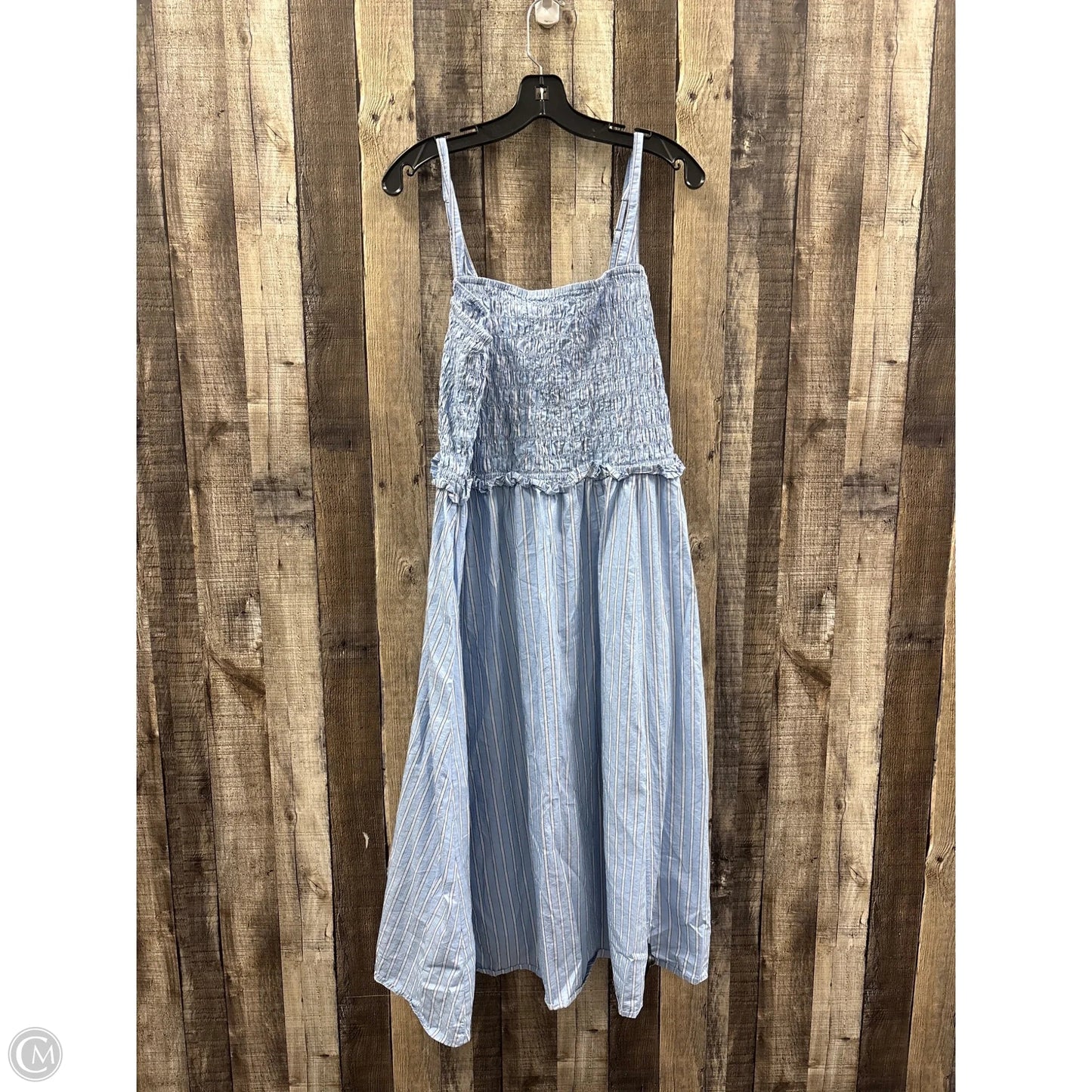 Dress Casual Maxi By Old Navy In Blue, Size: Xl