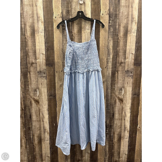 Dress Casual Maxi By Old Navy In Blue, Size: Xl