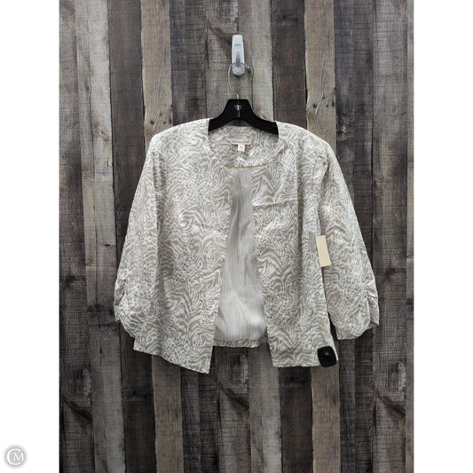 Blazer By Coldwater Creek In Animal Print, Size: 14
