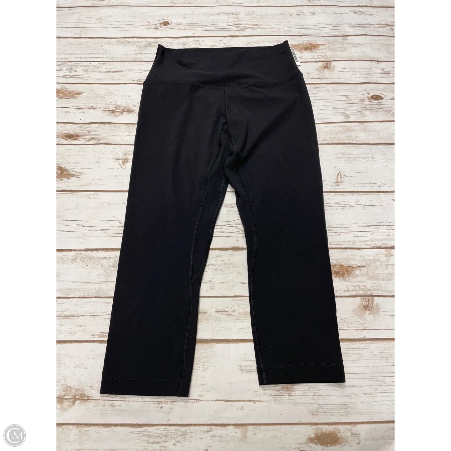 Athletic Leggings Capris By Lululemon In Black, Size: M