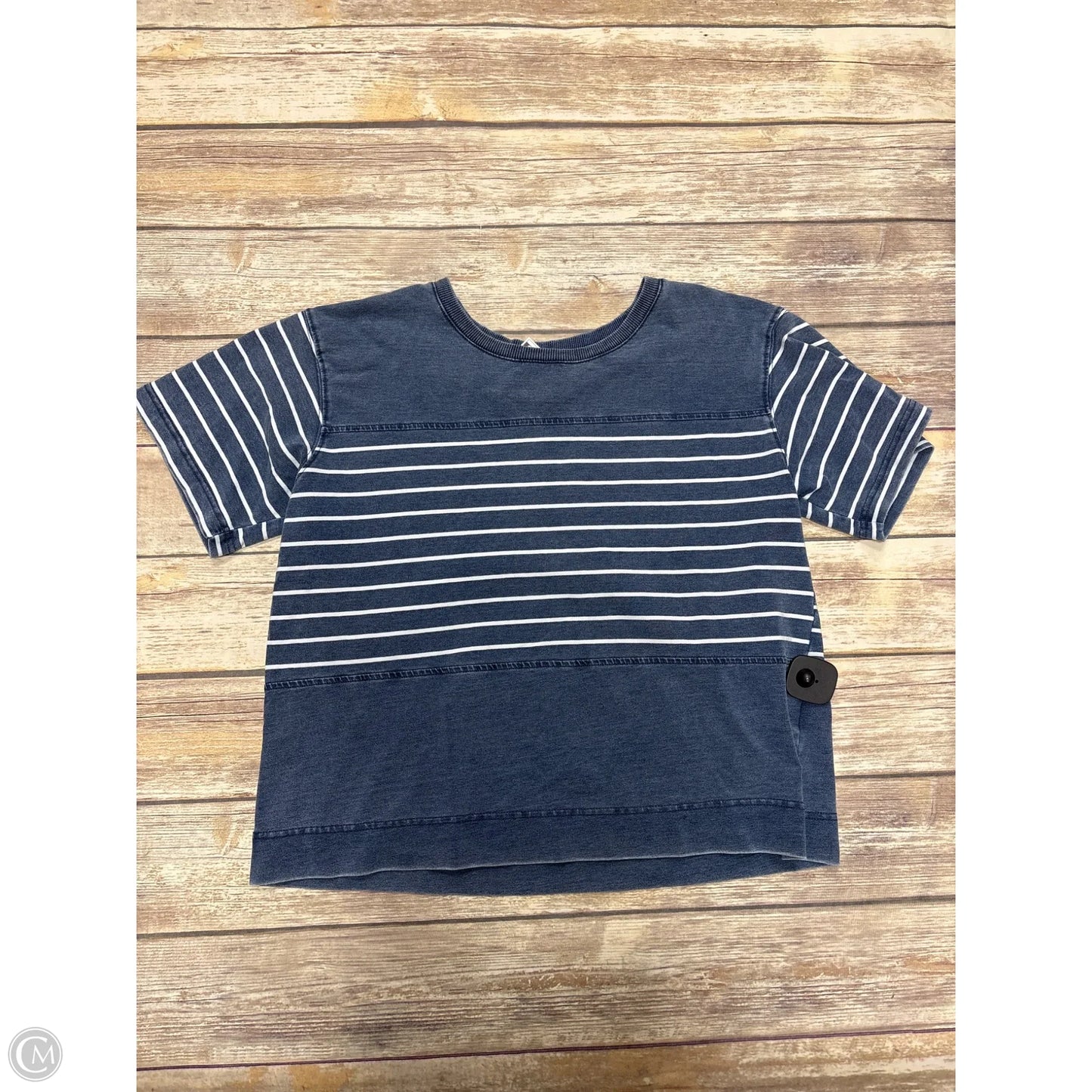 Top Short Sleeve By Jane And Delancey In Blue, Size: M