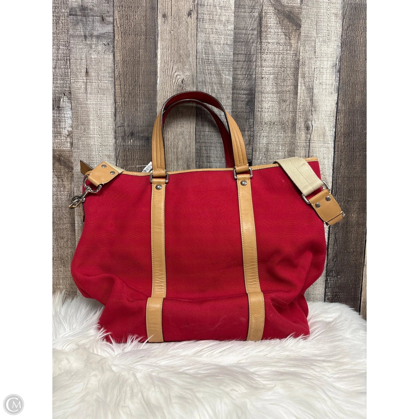 Handbag Designer By Coach, Size: Large