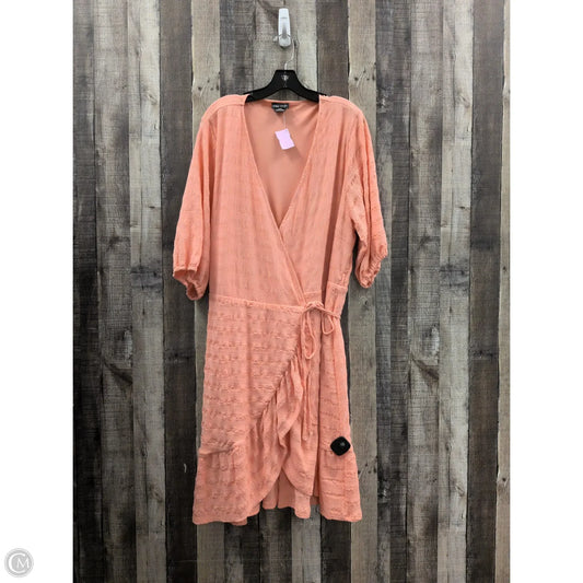 Dress Casual Midi By City Chic In Pink, Size: 18