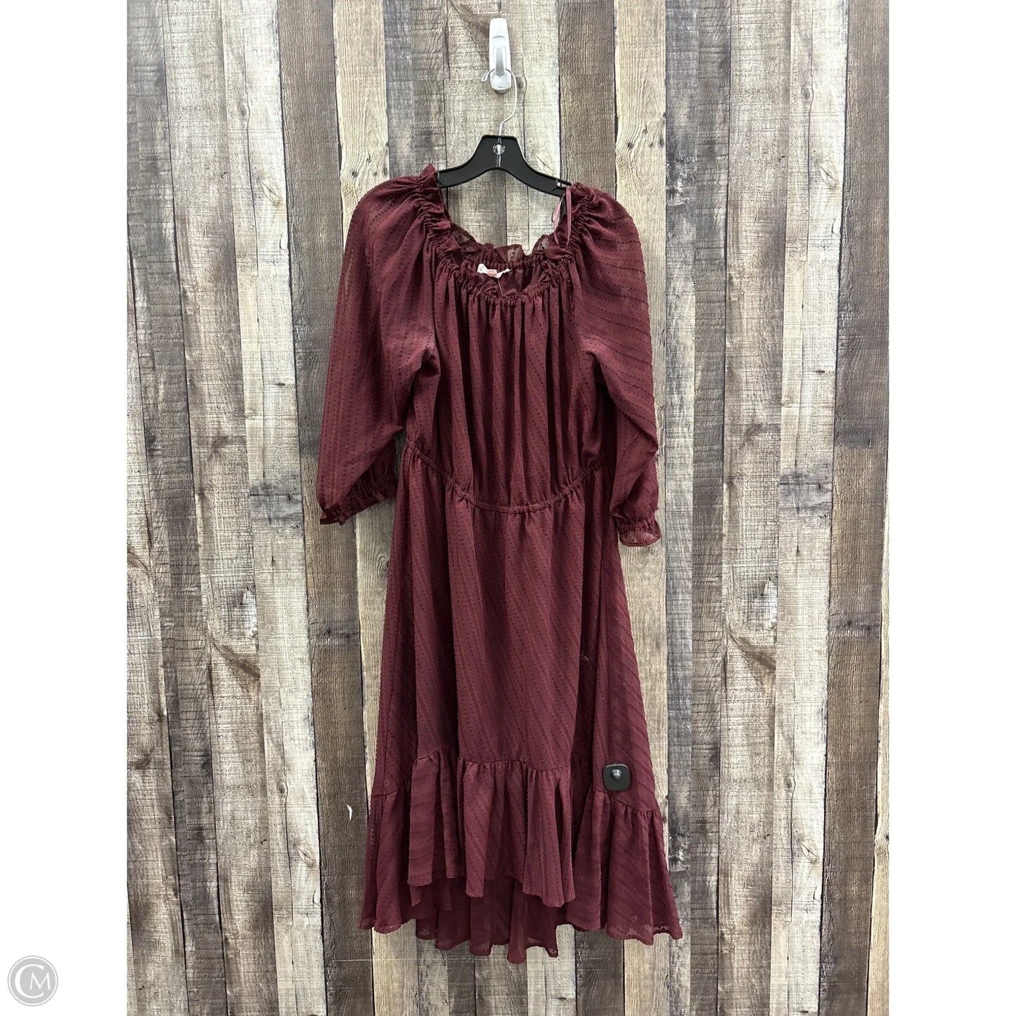 Dress Casual Maxi By Nanette By Nanette Lepore In Red, Size: 14