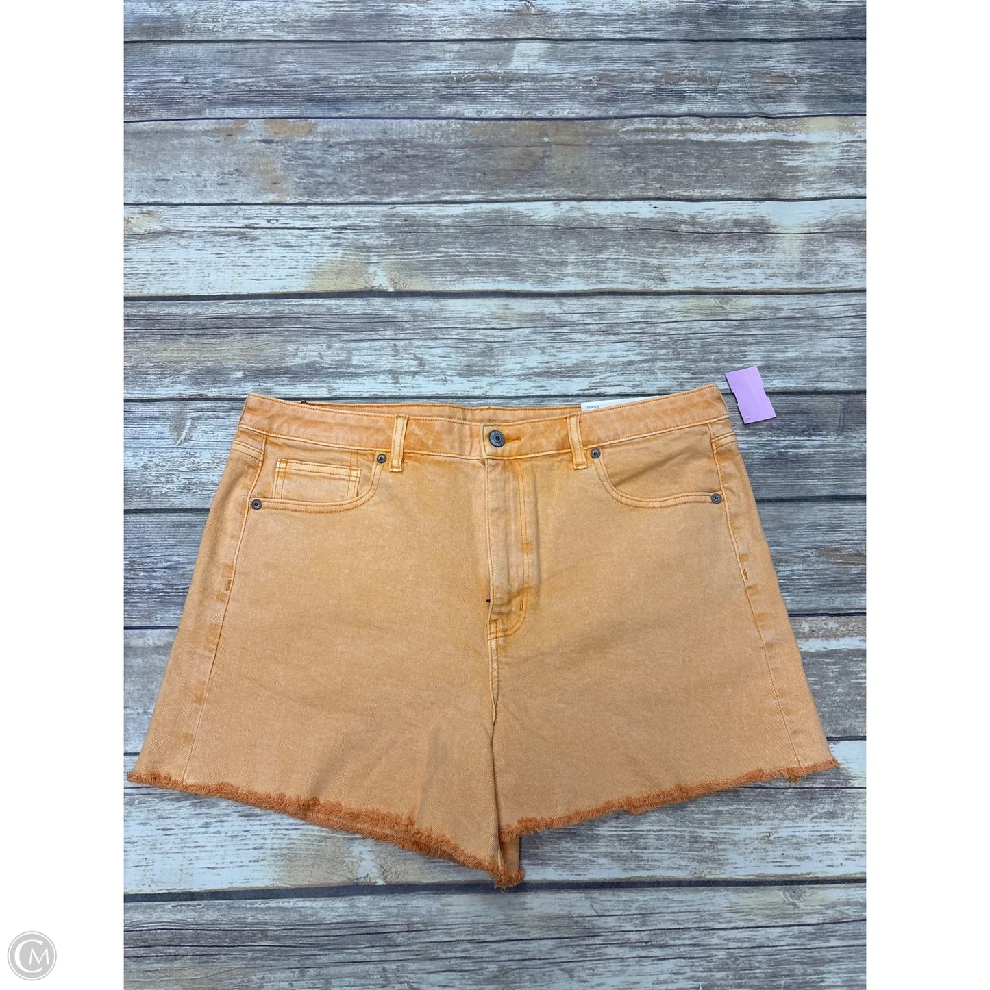 Shortalls By American Eagle In Orange, Size: 16