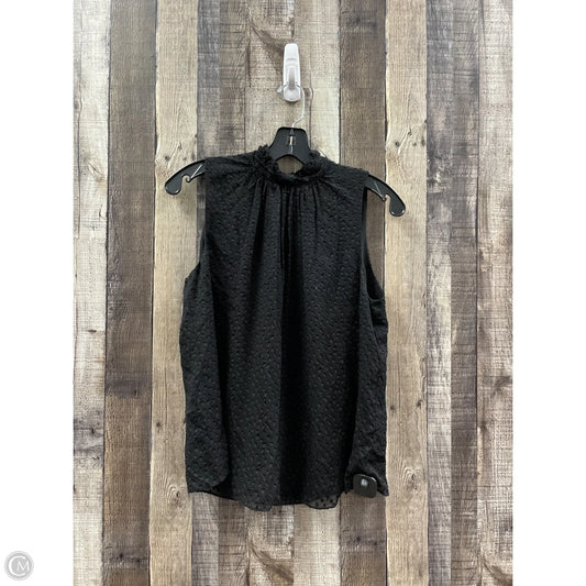 Top Sleeveless By Rebecca Taylor In Black, Size: 6