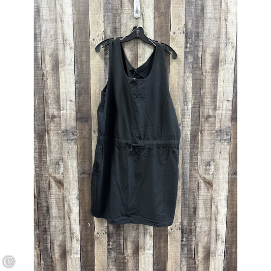 Athletic Dress By Rbx In Black, Size: Xl