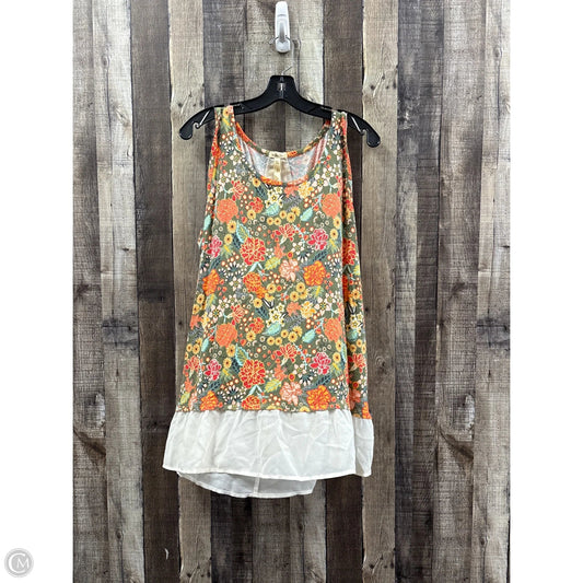 Top Sleeveless By Matilda Jane In Multi-colored, Size: Xl