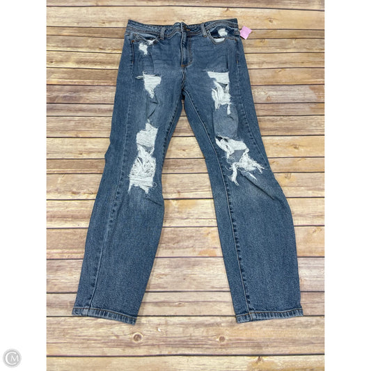 Jeans Skinny By Cmf In Blue Denim, Size: 12