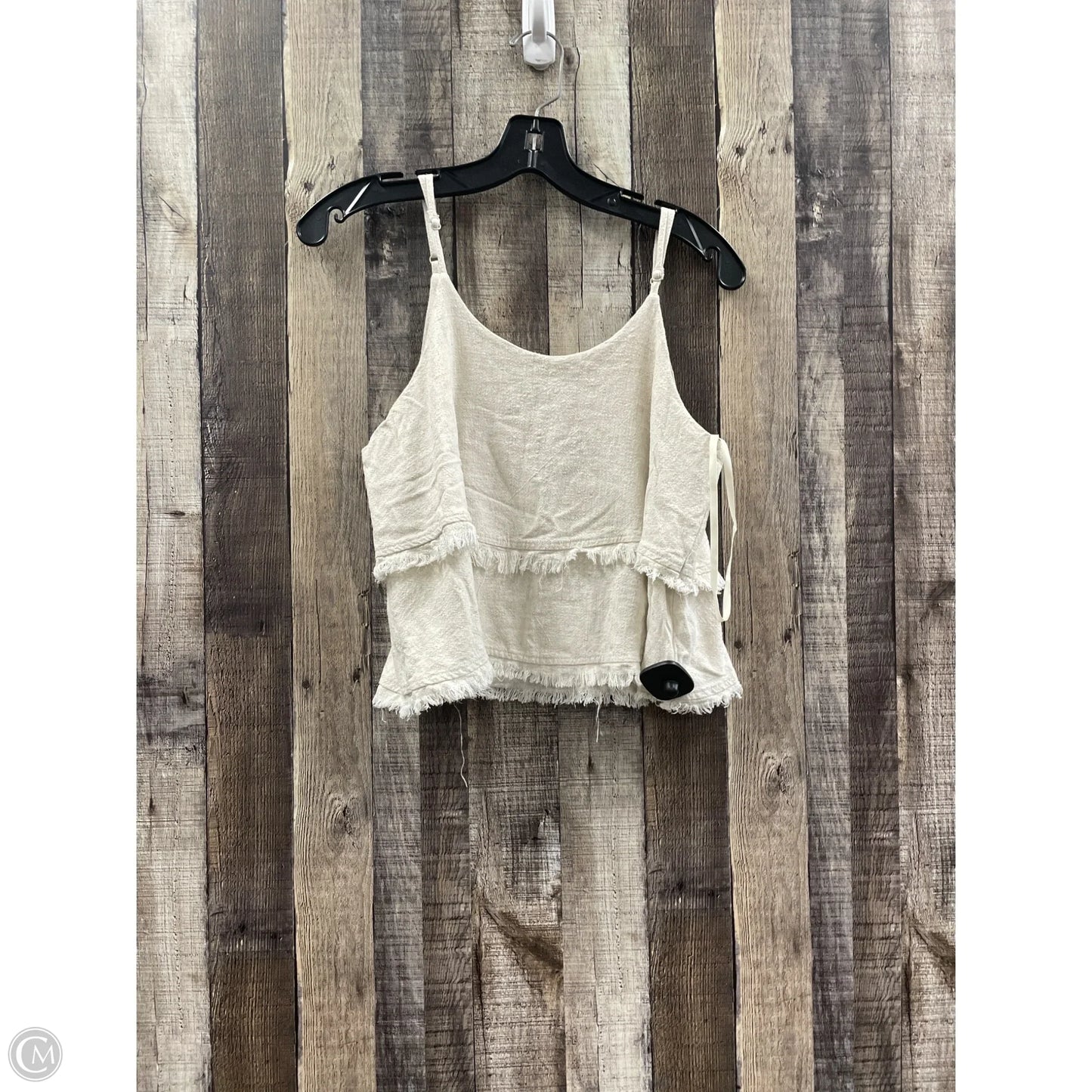 Tank Top By She + Sky In Brown, Size: L
