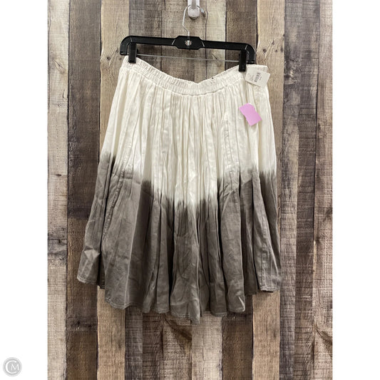 Skirt Midi By Lane Bryant In White, Size: 14