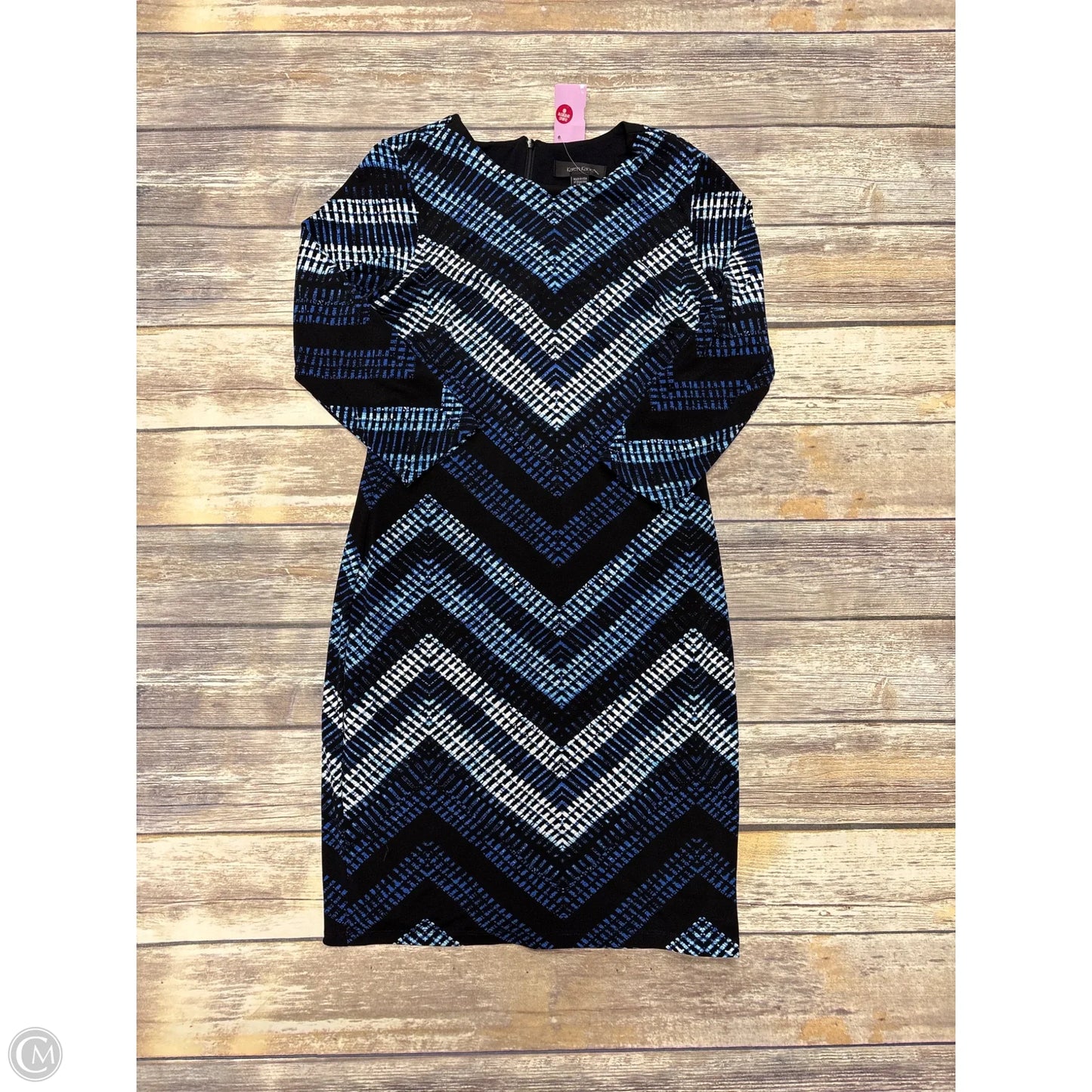 Dress Casual Short By Karen Kane In Blue, Size: M