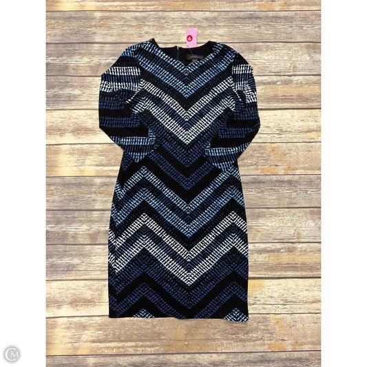 Dress Casual Short By Karen Kane In Blue, Size: M
