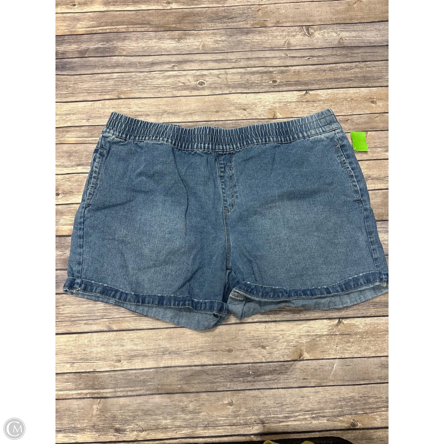 Shorts By Terra & Sky In Blue, Size: 22