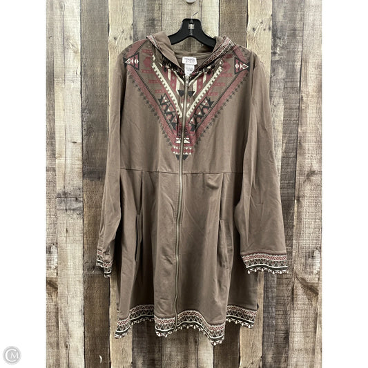 Jacket Other By Monroe And Main In Brown, Size: 2x
