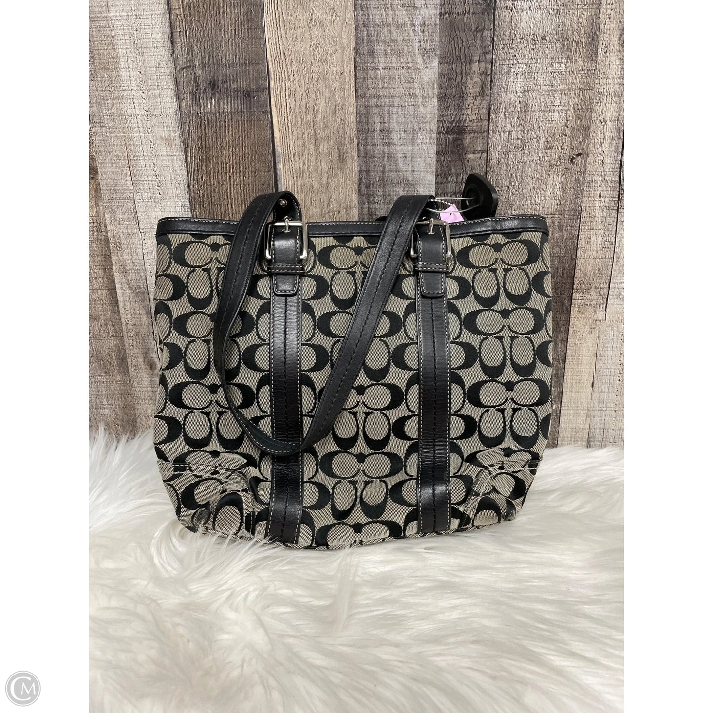 Handbag Designer By Coach, Size: Medium