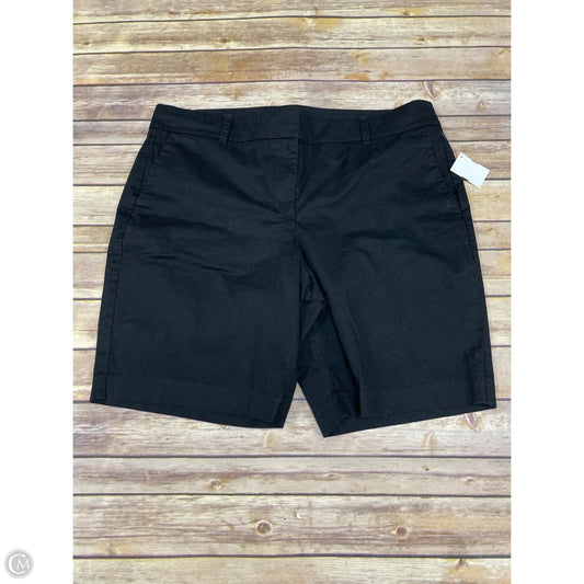 Shorts By Ann Taylor In Black, Size: 16