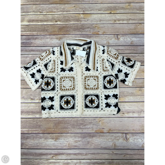 Cardigan By Rebellion In White, Size: S