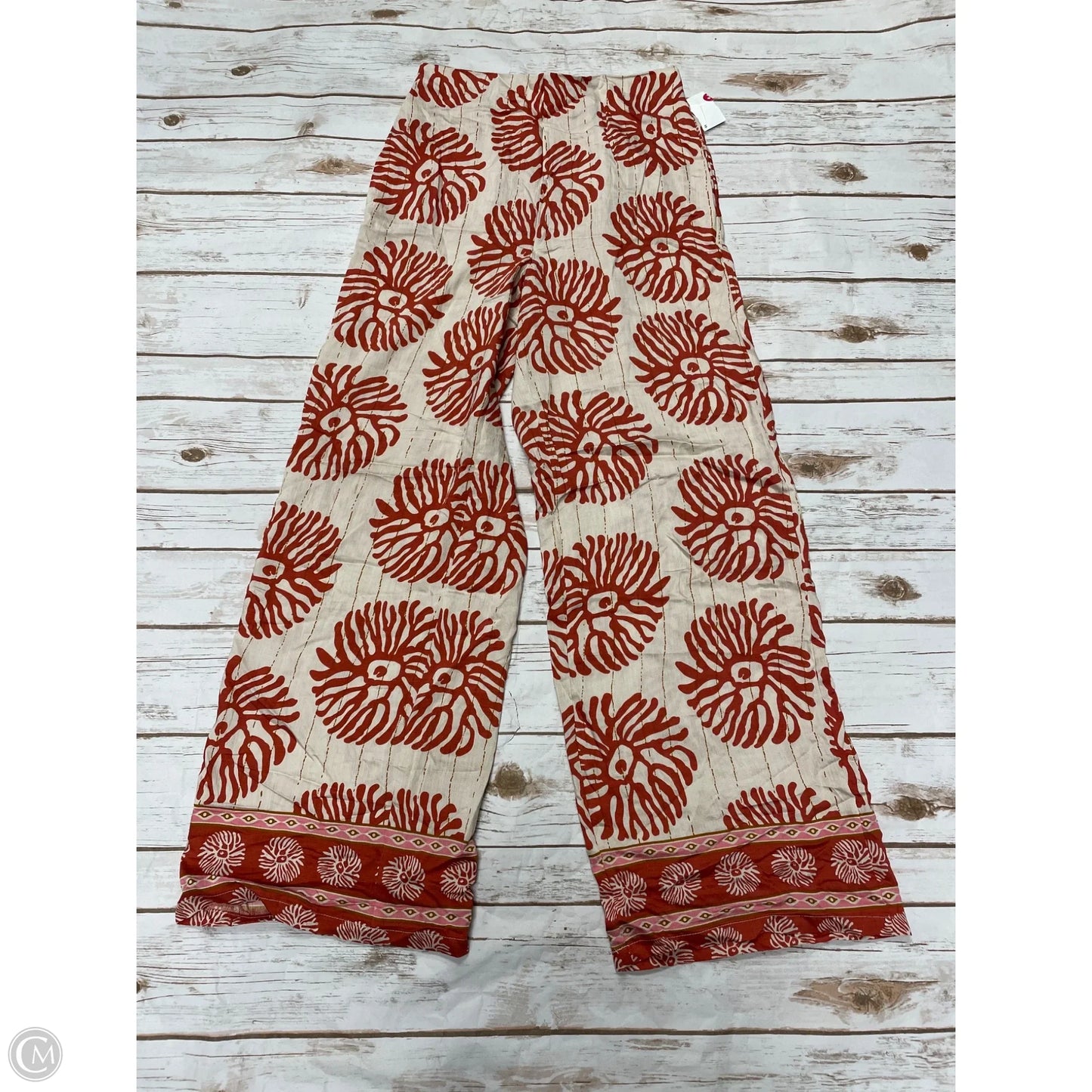 Pants Wide Leg By Lulumari In Red, Size: 10
