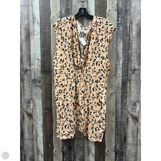Swimwear Cover-up By Cupshe In Animal Print, Size: Xl