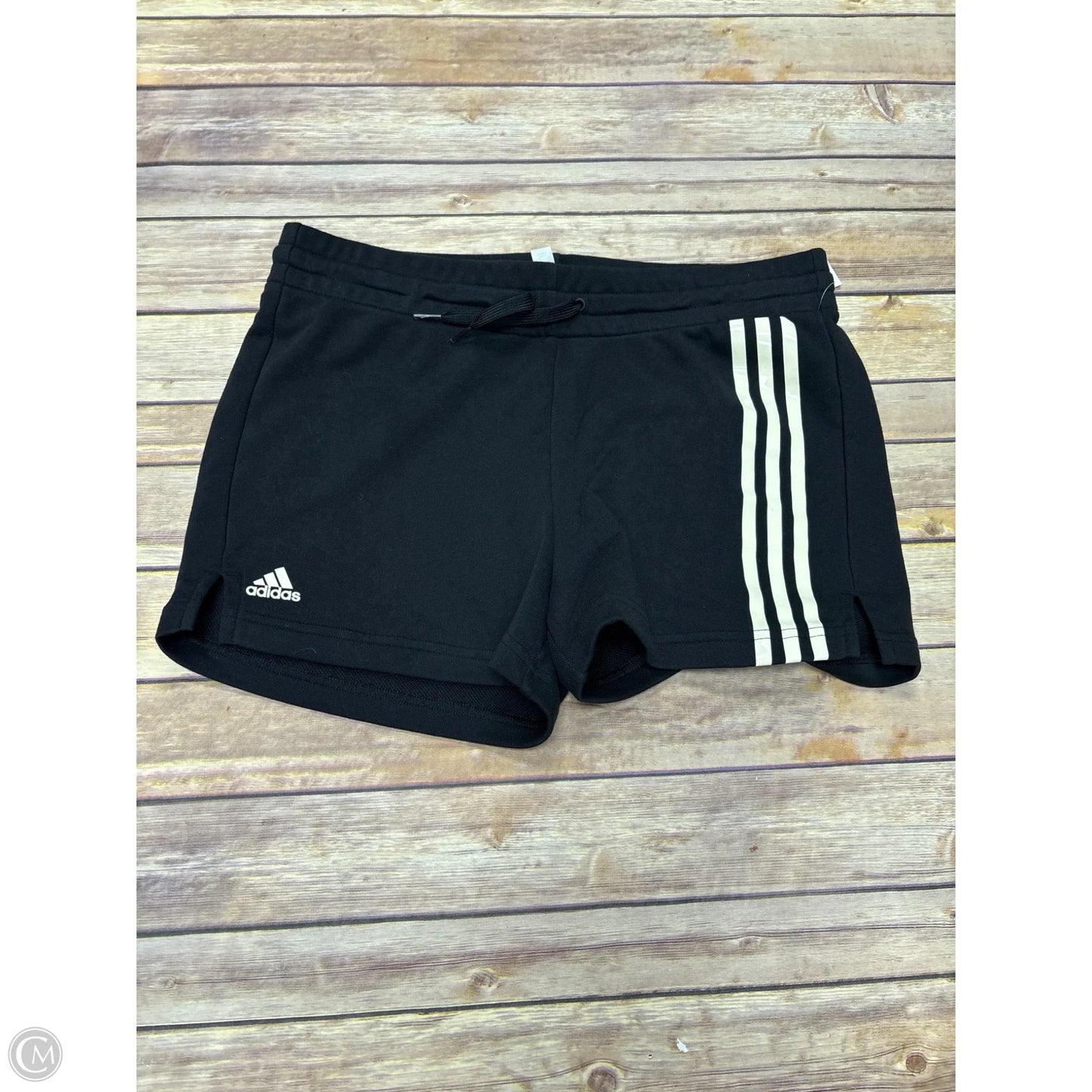 Athletic Shorts By Adidas In Black, Size: M