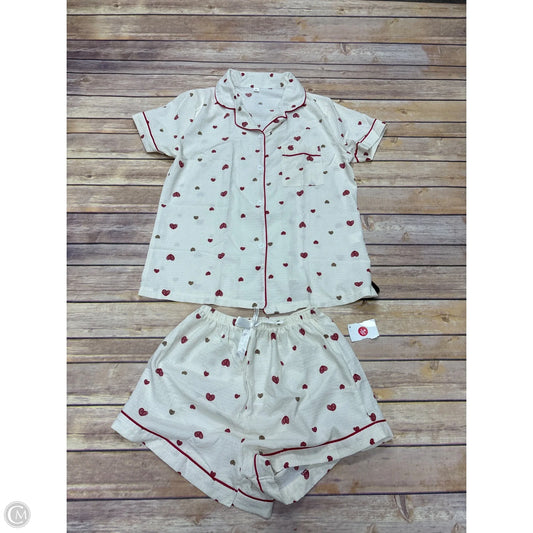 Pajamas 2pc By Cmf In Cream, Size: S