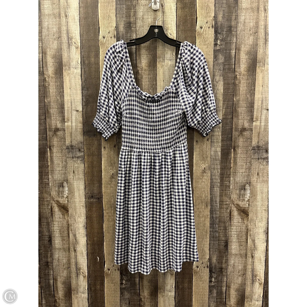 Dress Casual Short By Draper James In Checkered Pattern, Size: S