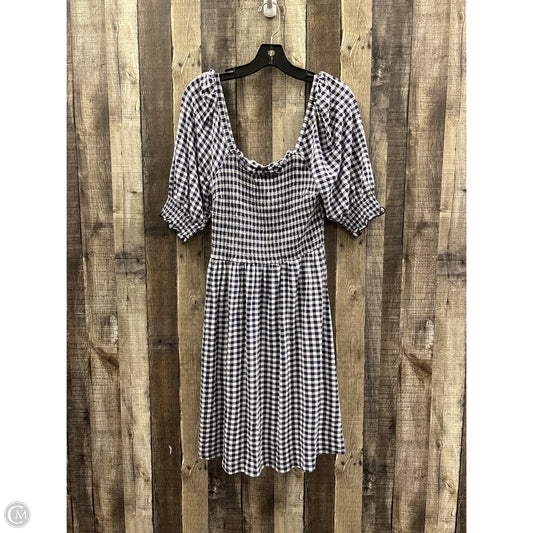 Dress Casual Short By Draper James In Checkered Pattern, Size: S