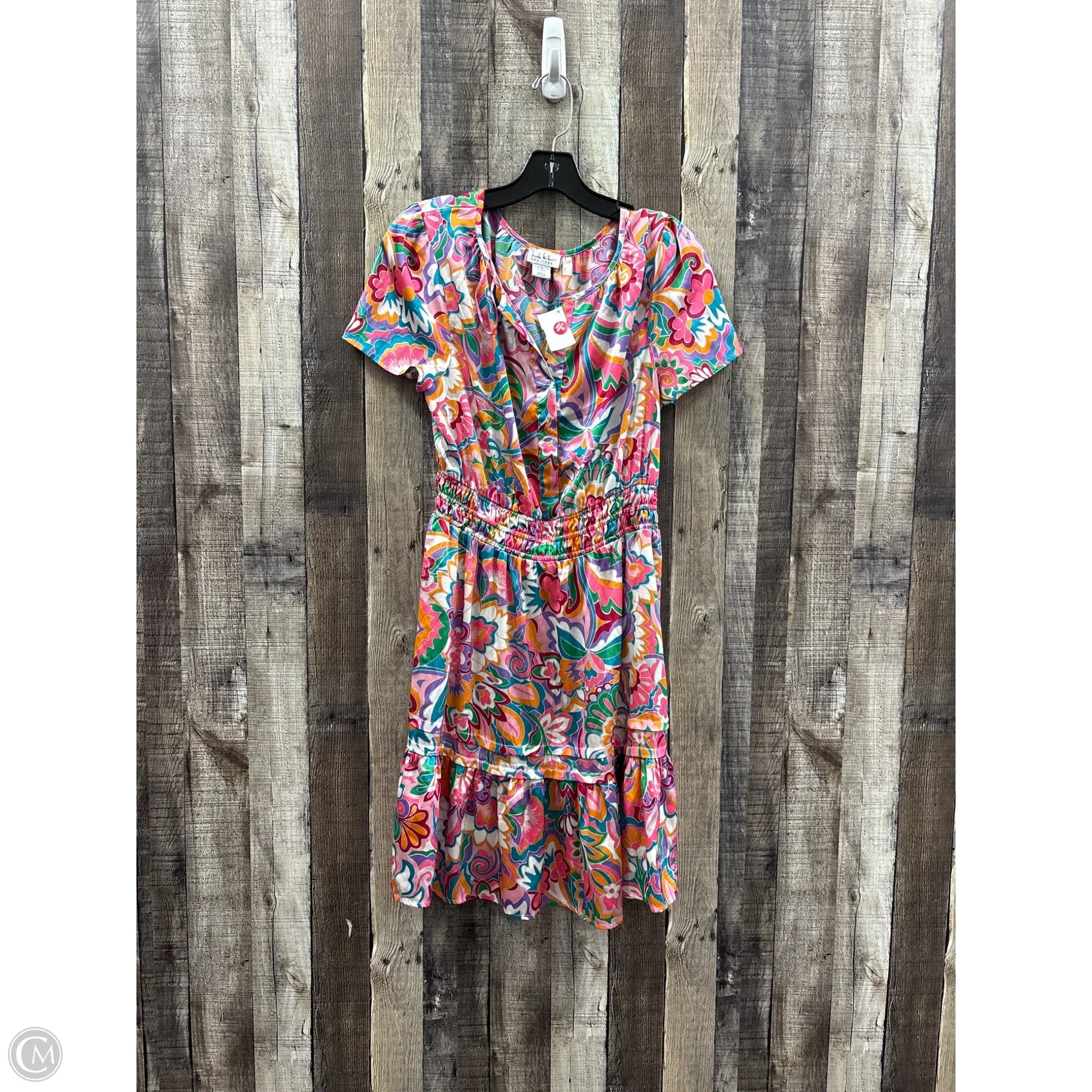 Dress Casual Short By Nicole Miller In Multi-colored, Size: M