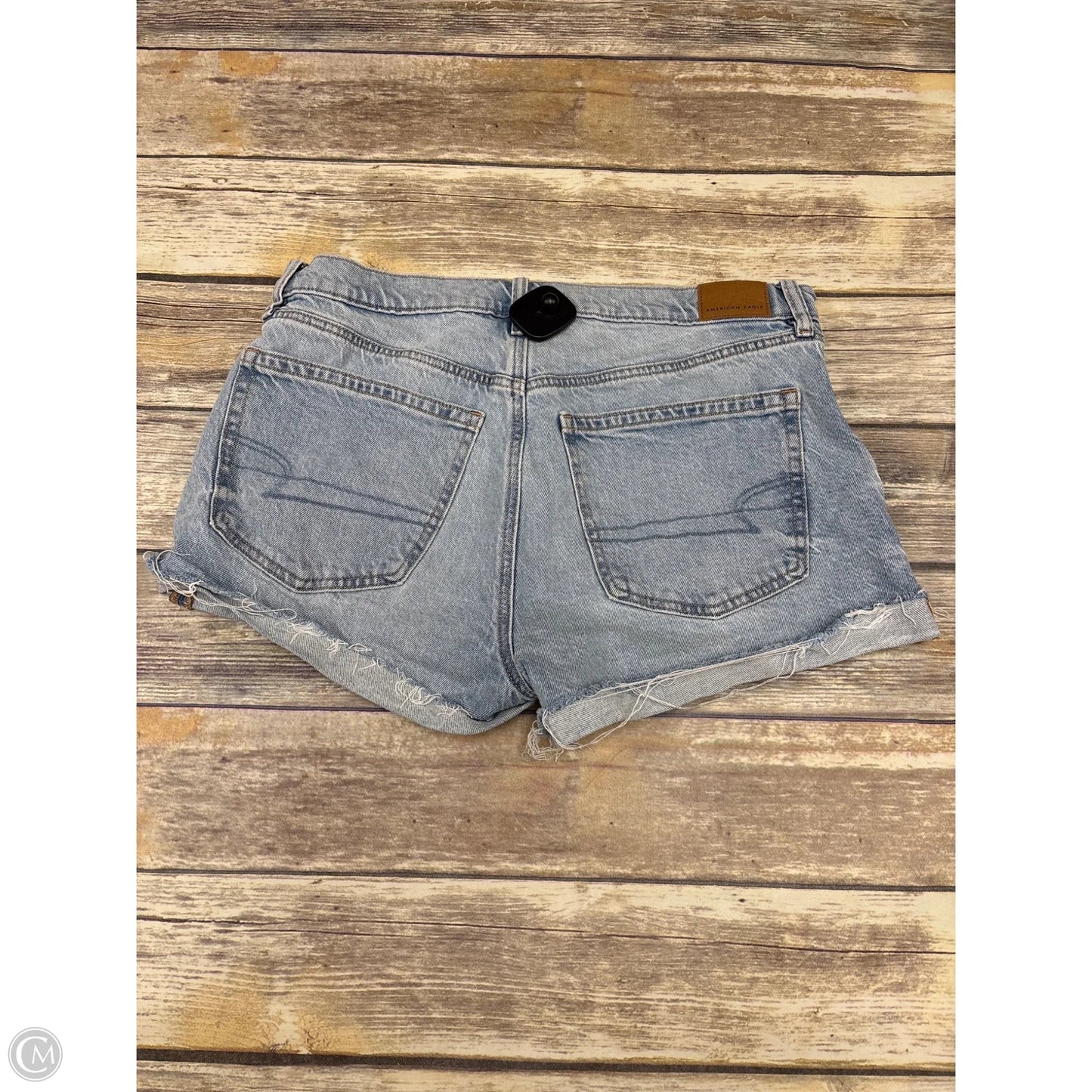 Shorts By American Eagle In Blue Denim, Size: 8