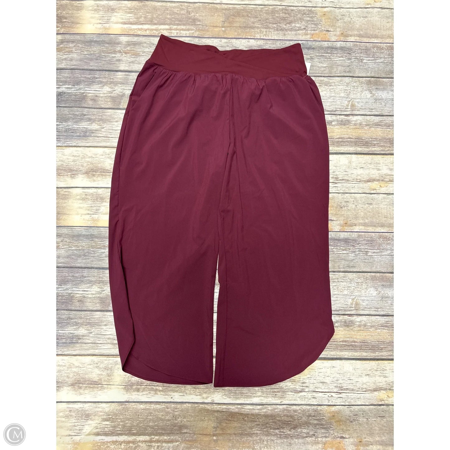 Athletic Pants By Halara In Red, Size: Xl