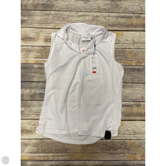 Athletic Tank Top By Cmc In White, Size: Xxl