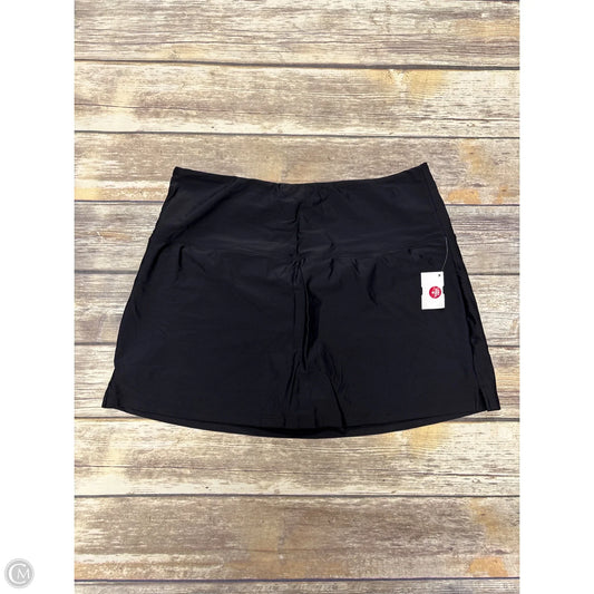 Athletic Skort By Cme In Black, Size: Xl