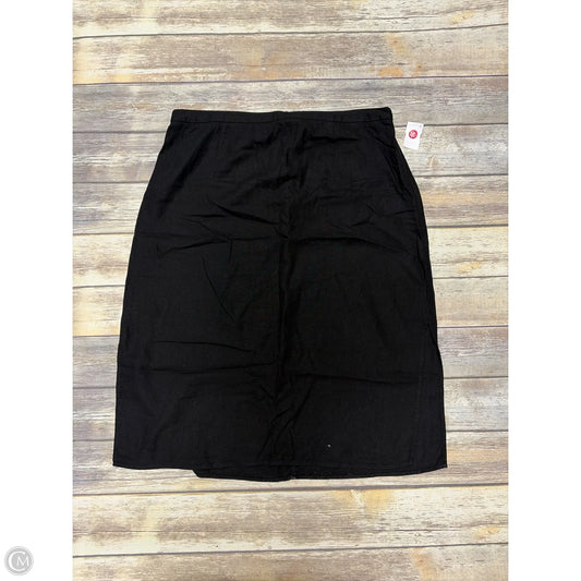 Skirt Midi By Old Navy In Black, Size: Xl