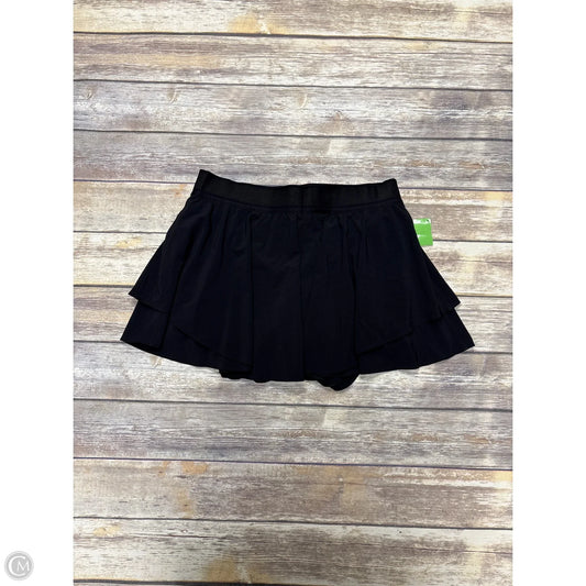 Athletic Skort By Lululemon In Black, Size: 14