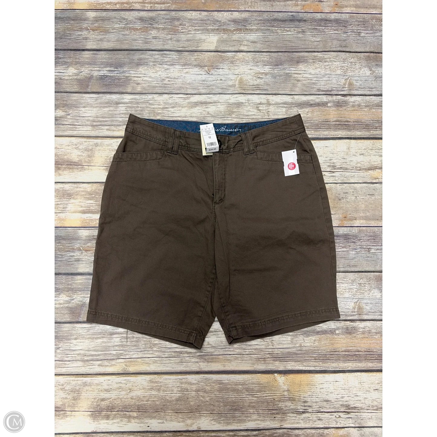 Shorts By Eddie Bauer In Brown, Size: 12