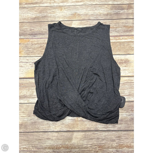 Athletic Tank Top By Alo In Grey, Size: S