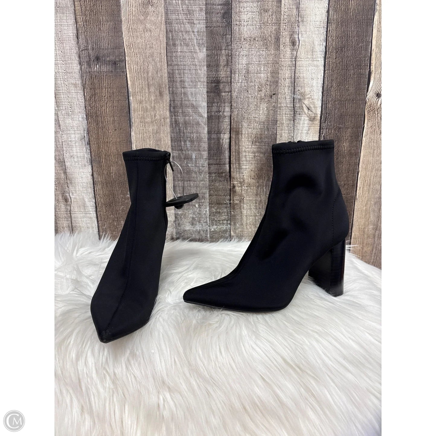 Boots Ankle Heels By Jeffrey Campbell In Black, Size: 6.5