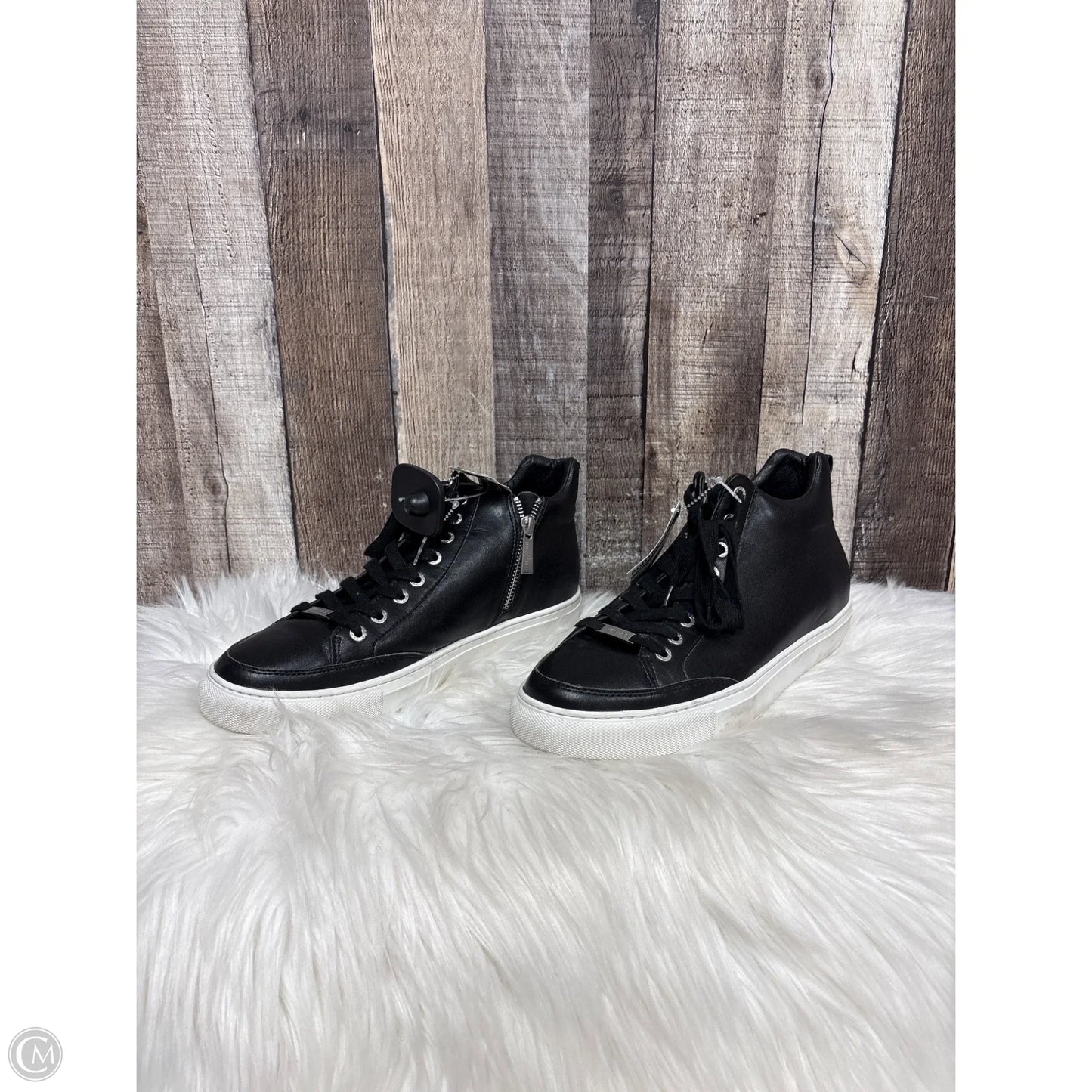 Shoes Sneakers By J Slides In Black, Size: 10