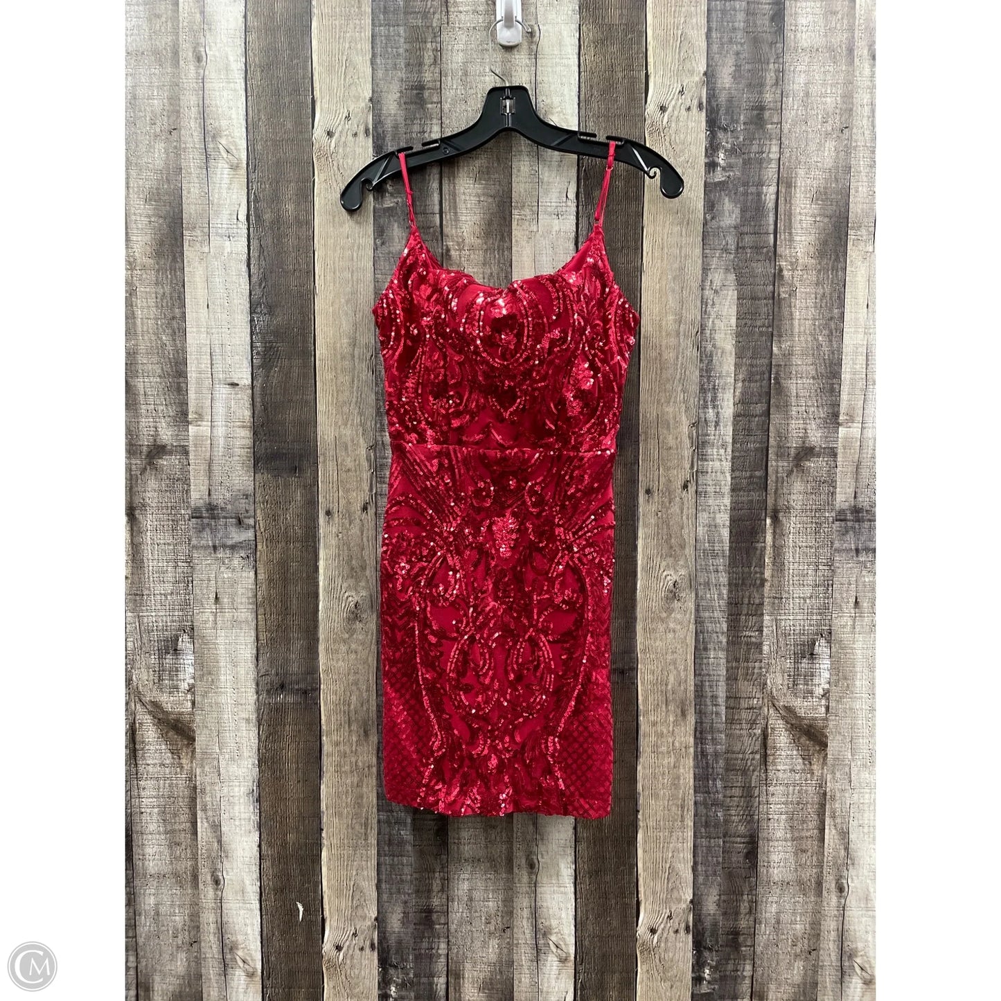Dress Party Short By Windsor In Red, Size: S