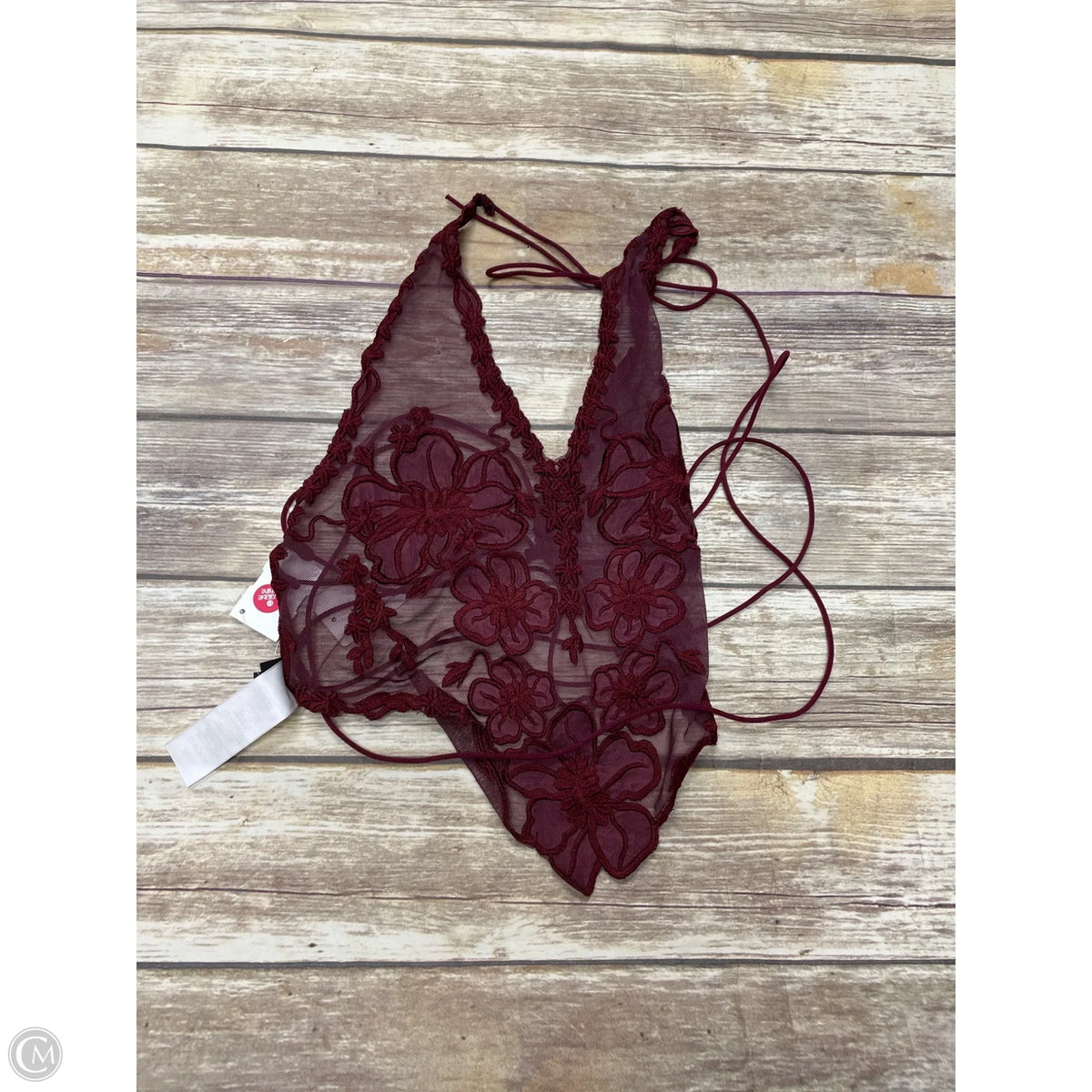 Tank Top By Windsor In Red, Size: S