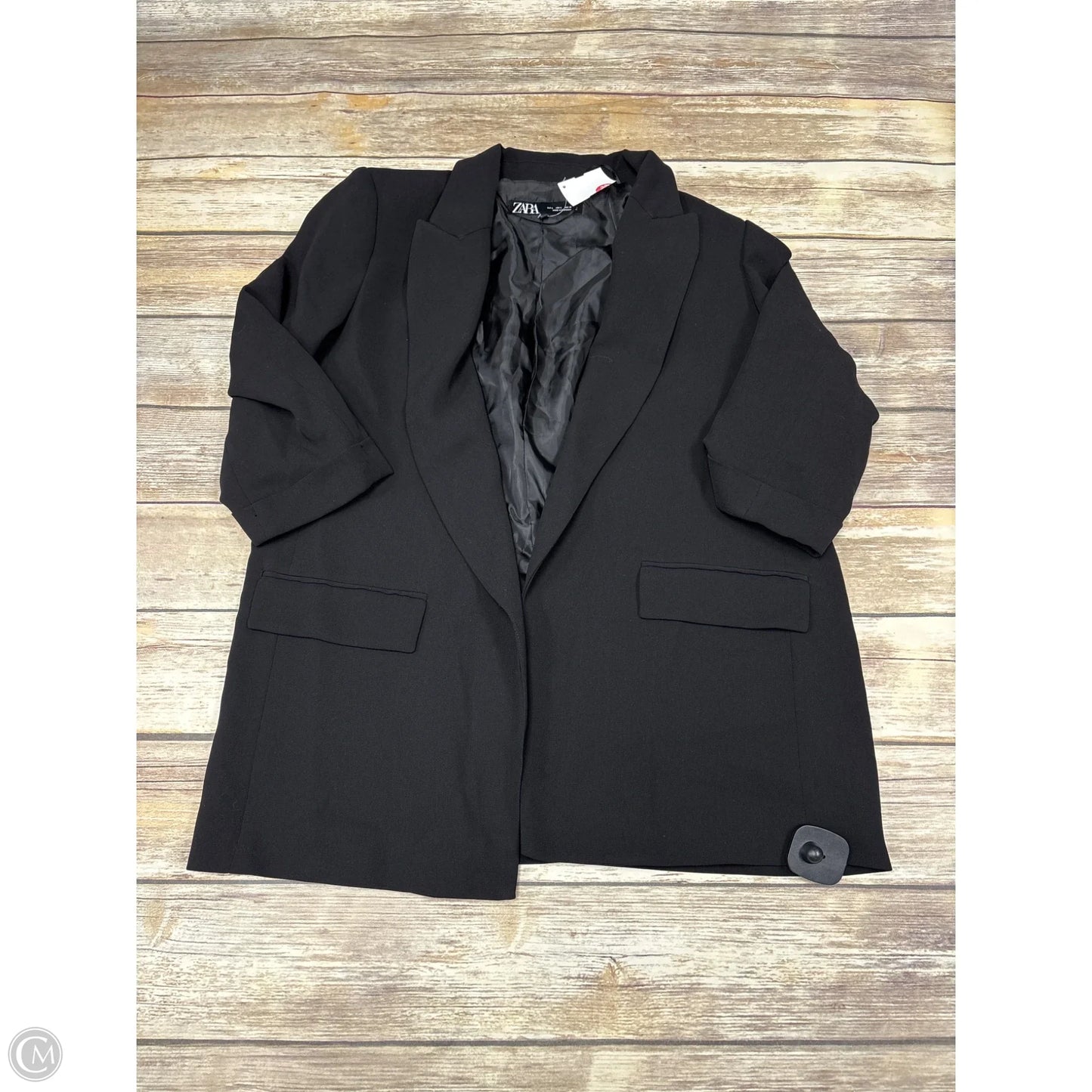Blazer By Zara In Black, Size: L