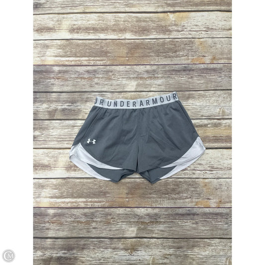 Athletic Shorts By Under Armour In Grey, Size: S