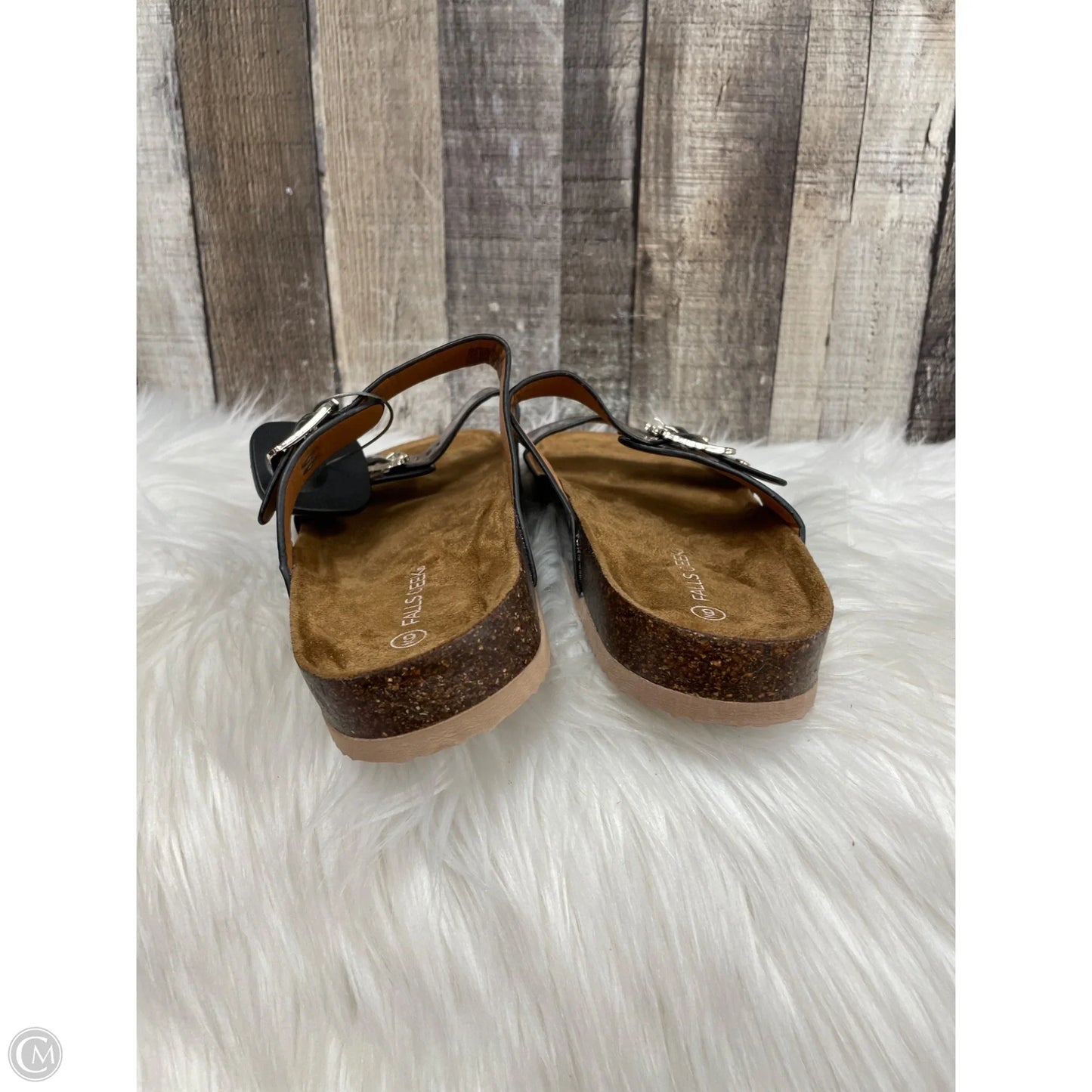 Sandals Flats By Falls Creek In Brown, Size: 9